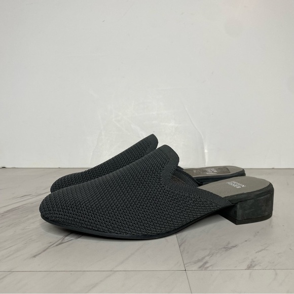 Eileen Fisher Betsy Gray Knit Mule 8 - Picture 13 of 13